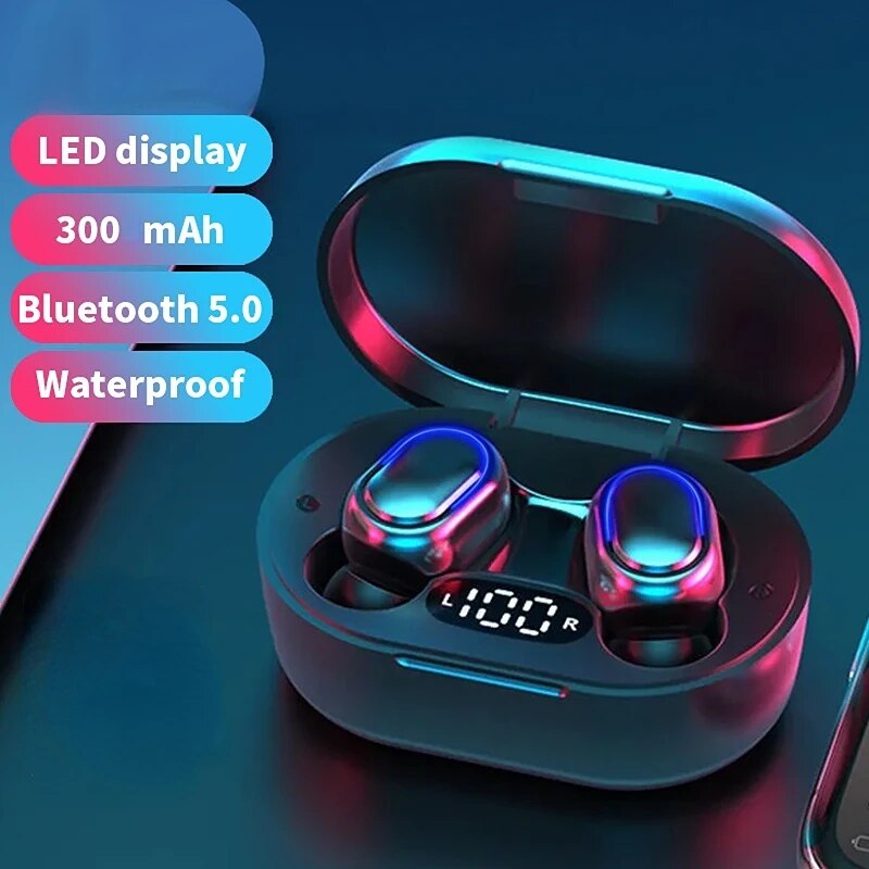 TWS Wireless Earphones HiFi Stereo 5.0 Bluetooth Earphones in-ear Handsfree Headset Earbuds With Charging Box For all Smartphone
