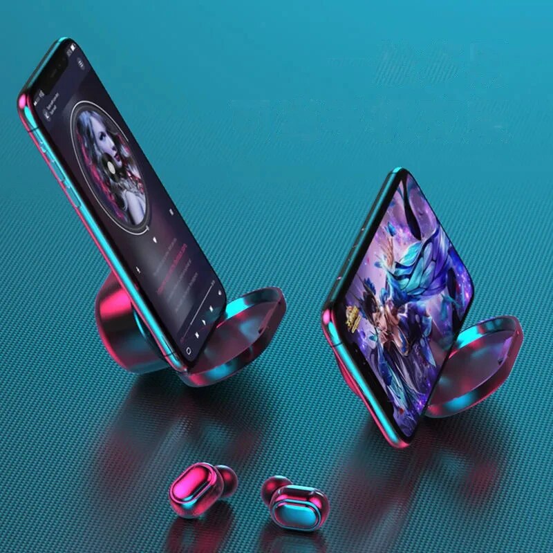 TWS Wireless Earphones HiFi Stereo 5.0 Bluetooth Earphones in-ear Handsfree Headset Earbuds With Charging Box For all Smartphone